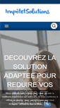 Mobile Screenshot of impot-et-solutions.fr